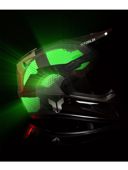 Kask enduro Thor Reflex Sport Riot szaro-żółty