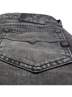 Spodnie motocyklowe jeansowe John Doe Ironhead - XTM czarne