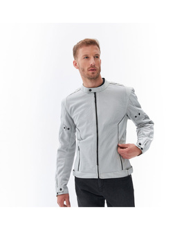 Kurtka motocyklowa tekstylna Rebelhorn Wave szara