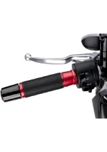 Manetki PUIG 3553 Hi-Tech Ascent do kierownic o średnicy 22 [mm] czerwone