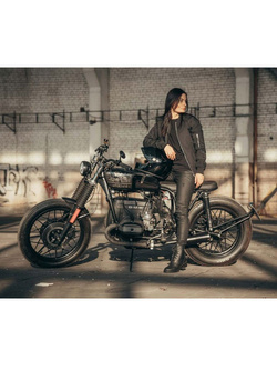 Jeansy motocyklowe damskie Pando Moto Lorica KEV 02