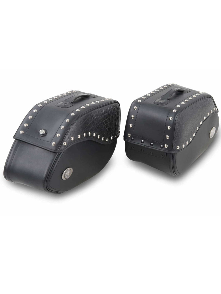 Sakwy skórzane Ivory black Hepco&Becker o pojemności 30 litrów