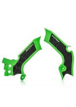 Osłony ramy Acerbis X-Grip Kawasaki (wybrane modele) czarno-zielone