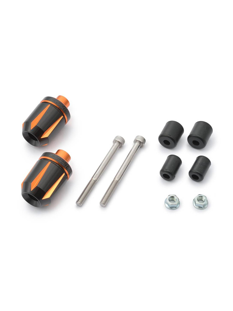 Końcówki kierownicy Daytona TKM-2 pomarańczowe