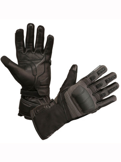 Rękawice motocyklowe Modeka Black Ridge szaro-czarne