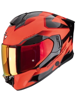 Kask integralny Scorpion EXO-530 AIR Clip czerwono-czarny