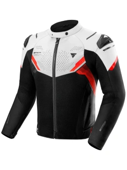 Kurtka motocyklowa tekstylna Shima STX Air G2 szaro-czarno-czerwona