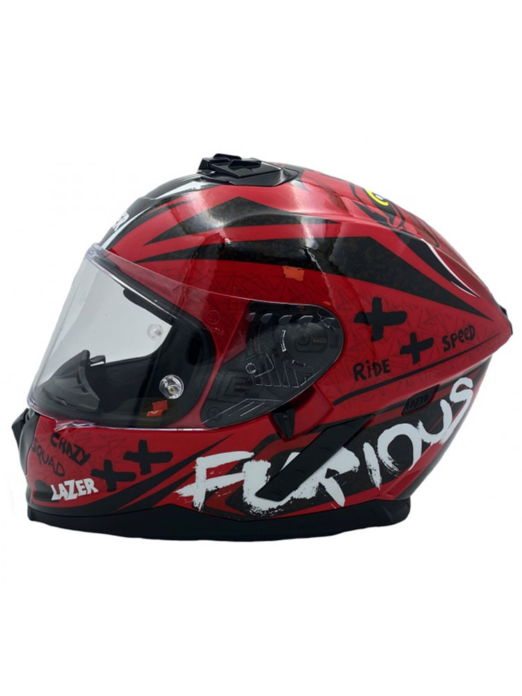 Kask integralny LAZER Rafale Evo Oni czerwony