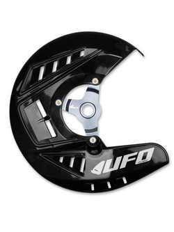 Osłona tarczy hamulcowej przedniej UFO do Husqvarna TE/TX 125, TX 250/300 (16-22), TC 125/250, FE/FC 250/350/450/501 (15-), TX 250/300, TE 150 (20-) czarna