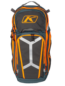 Plecak motocyklowy Klim Arsenal 30 szaro-pomarańczowy