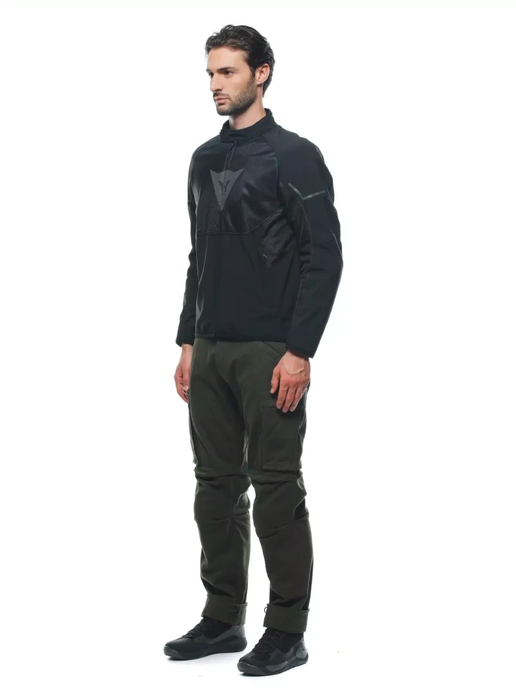 Kurtka motocyklowa tekstylna Dainese Ignite Air Tex czarno-szara