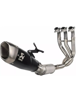 Pełny układ wydechowy Akrapović Triumph Daytona 660 (24-) tytanowy [bez homologacji; z mocowaniem]
