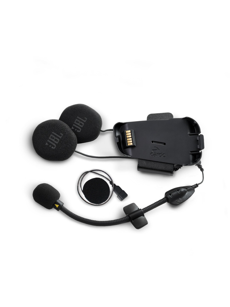 Zestaw Audio Kit z mikrofonem Cardo do Freecoma oraz głośnikami JBL