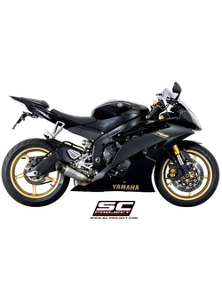 Tłumik SC-Project S1 Titanium + Carbon (Slip on) - Yamaha YZF R6 [06-16]