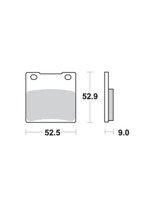 Klocki hamulcowe SBS 556 LS