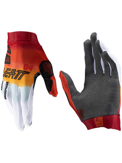 Rękawice cross Leatt Moto 1.5 GripR Glamis biało-czerwone