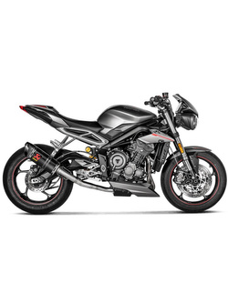 Tłumik motocyklowy Slip-On Line [Carbon] Akrapović Triumph Street Triple 765 S / R / RS (17-19)
