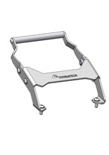 Adapter do uchwytu GPS na kierownicę Touratech BMW R1300GS (23-)/ Adventure (24-) srebrny