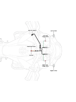 Przedłużenia wiązek przewodów dla sygnałów przełączania T3