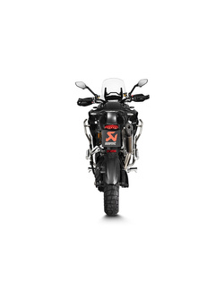 Tłumik motocyklowy Slip-On Line [Titanium + Carbon] Akrapovič Triumph Tiger 1200 Rally Explorer/ Pro/ GS/ GS Pro/ GS Explorer (22-24)