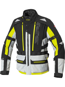Kurtka motocyklowa tekstylna Spidi Allroad czarna-fluo