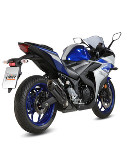 Tłumik motocyklowy Slip-On Line (Suono) MIVV do Yamaha YZF-R3 (15-) czarny