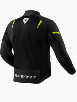 Kurtka motocyklowa tekstylna REV’IT! Hyperspeed 2 GT Air czarno-fluo żółta