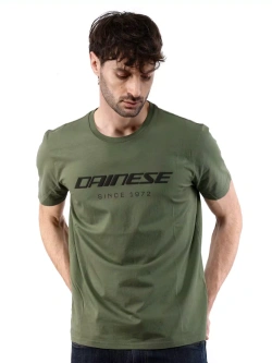 Koszulka Dainese Essence Wordmark zielona