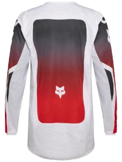 Bluza enduro Fox 180 Shield biało-czerwona