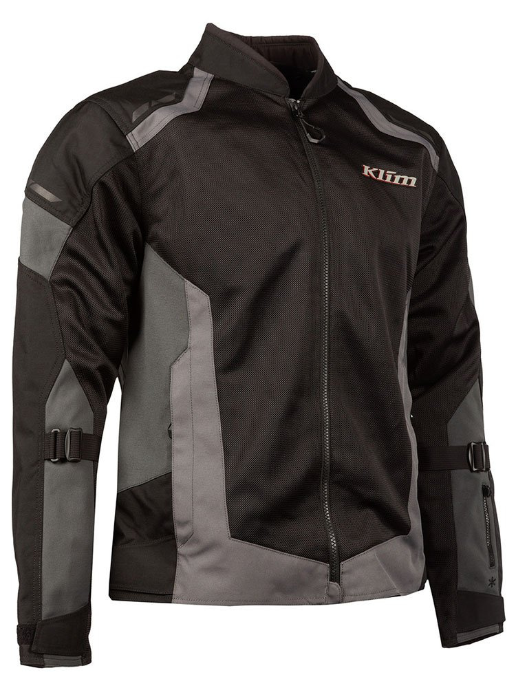 Kurtka motocyklowa tekstylna Klim Induction czarno-szara
