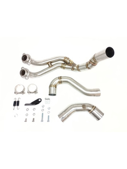 Pełny układ wydechowy IXRACE MK2 Yamaha MT-07 (21-24) czarny, bez homologacji
