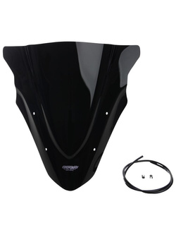 Szyba motocyklowa MRA Racing "R" Kawasaki ER 6 F (12-16) czarna
