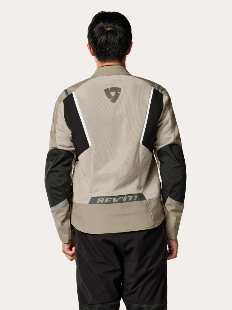 Kurtka motocyklowa tekstylna REV’IT! Airwave 4 brązowo-czarna