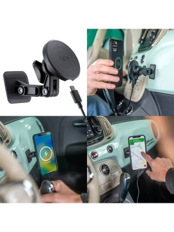 Zestaw do samochodu: etui na telefon iPhone 16e + mocowanie SP Connect