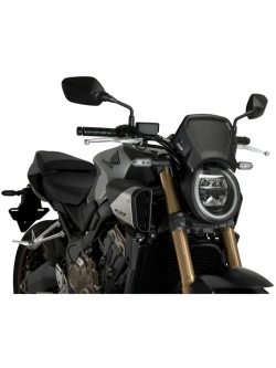 Owiewka motocyklowa Puig Retro Honda CB650R Neo Sports Cafe/ E-Clutch (24-) czarna