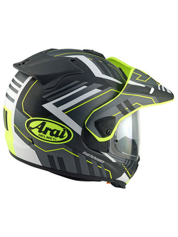 Kask adventure Arai Tour-X5 Trail czarno-biało-żółty
