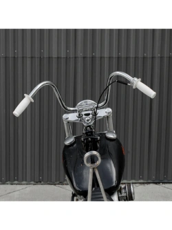 Manetki motocyklowe Biltwell Renegade TPV do kierownic o średnicy 25.4 [mm] białe