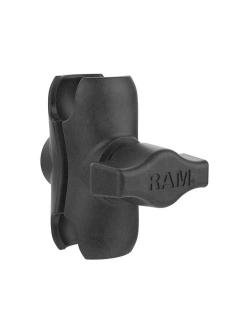 Kompozytowe ramię RAM z podwójnym gniazdem kulowym 1" [rozmiar B] - krótkie