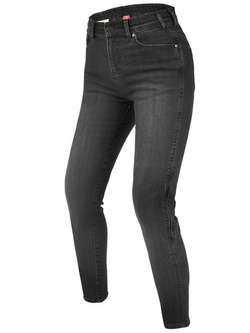 Jeansy motocyklowe damskie Rebelhorn Classic III Slim Fit szaro-czarne