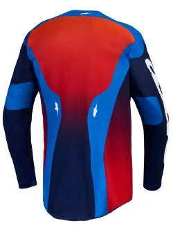 Bluza cross Alpinestars MX Racer Hunt niebiesko-czerwona