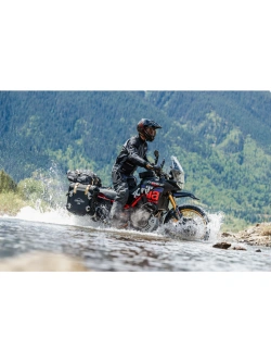 Kurtka motocyklowa tekstylna Klim Carlsbad czarno-szara