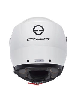 Kask szczękowy Schuberth Concept biały połysk