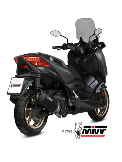 Tłumik motocyklowy Slip-On (Mover) MIVV do Yamaha X-Max 125 (21-22) czarny