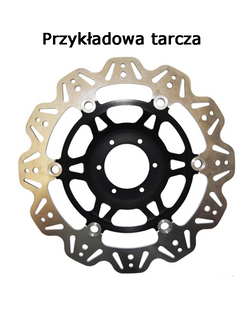 Tarcza Hamulcowa EBC VR662BLK VEE ROTOR na przód. Średnica 310mm.