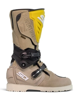 Buty motocyklowe Sidi Adventure 2 Gore-Tex brązowo-żółte