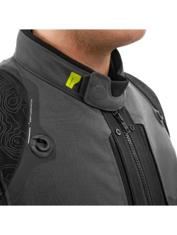 Kurtka motocyklowa tekstylna Shima Tracker szara