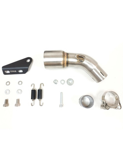 Tłumik motocyklowy IXRACE MK2 Yamaha R3 (21-24)/ MT-03 (21-) czarny, bez homologacji