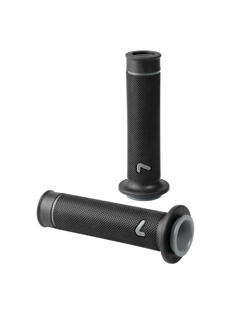 Manetki motocyklowe uniwersalne Lampa Sport-Grip szare