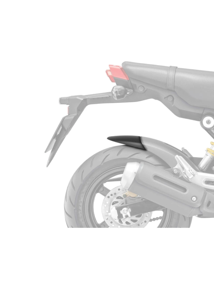Przedłużenie błotnika motocyklowego tylnego PUIG Honda MSX125 Grom (21-) czarne, matowe