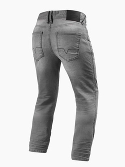 Jeansy motocyklowe REV’IT! Piston SK szare